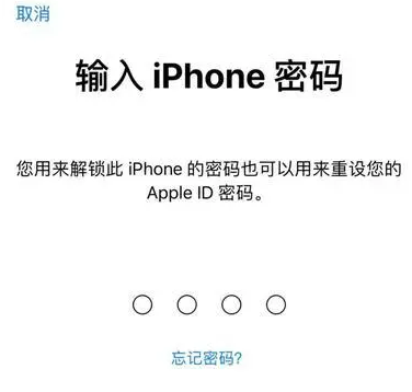 龙沙苹果15维修网点分享iPhone 15六位密码怎么改四位 