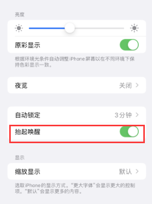 龙沙苹果授权维修站分享iPhone轻点无法唤醒怎么办