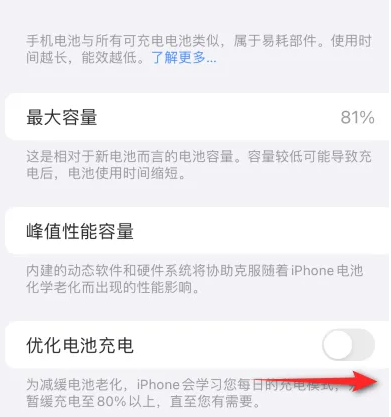 龙沙苹果15维修分享iPhone15充电到80%就充不进电了怎么办 