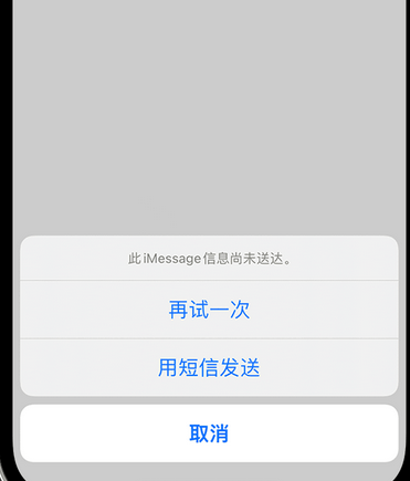 龙沙apple维修iPhone上无法正常发送iMessage信息