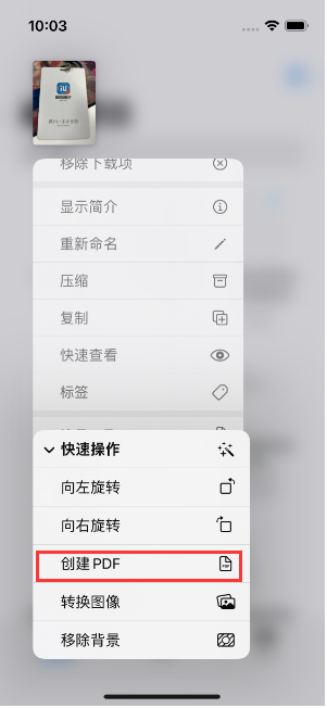 龙沙苹果14维修分享iPhone14手机图片转PDF方法教程 