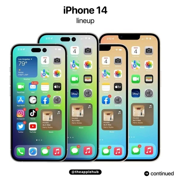 龙沙苹果14维修分享iPhone 14全家福 