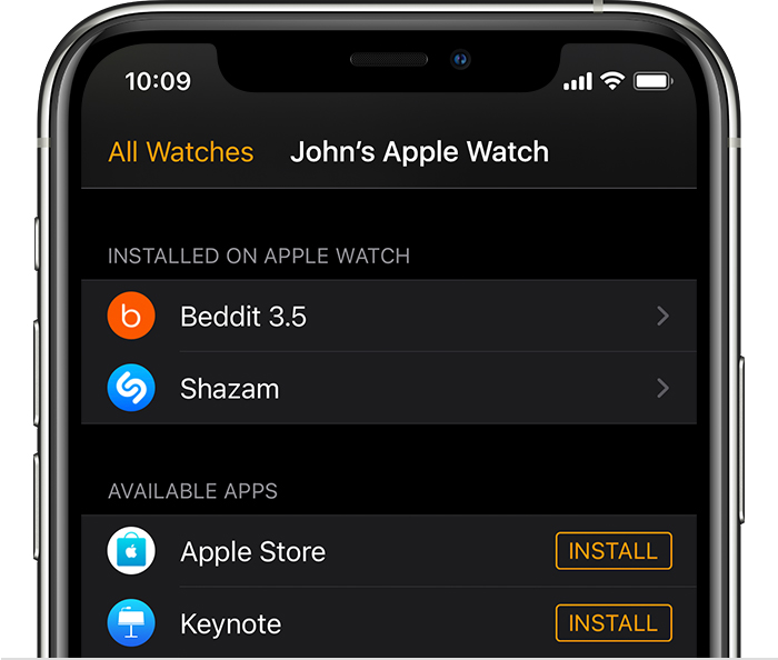 龙沙苹果手机维修分享如何在 Apple Watch 上下载应用 